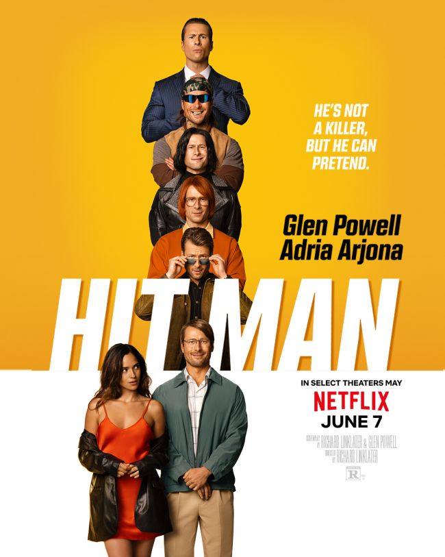 Glen Powell hehkuu Netflixin komediassa Hit Man