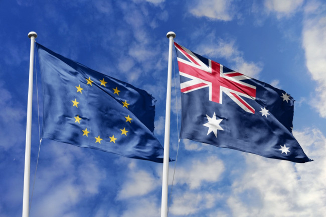 EU ja Australia solmivat merkittävän kauppasopimuksen, jolla vähennetään riippuvuutta Kiinasta