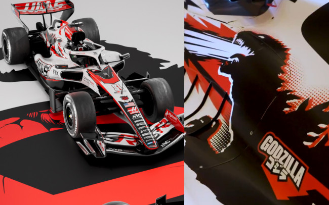 Haas F1 Team paljastaa Godzillaa esittävän erikoisvärityksen ennen Japanin Grand Prix -kisaa