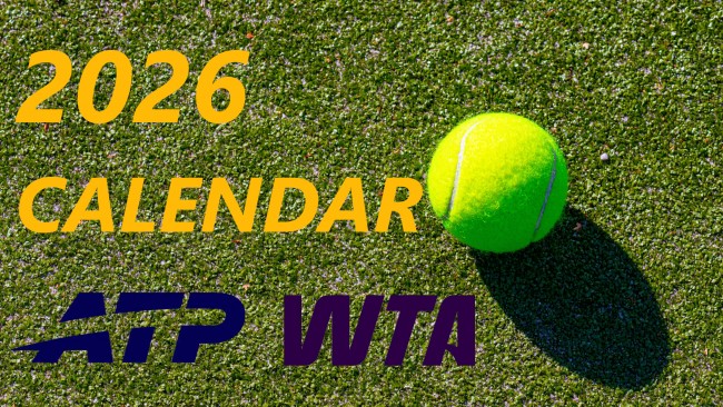 Tenniskalenteri vuonna 2026: kaikkien Grand Slam -turnausten, ATP:n ja WTA:n Masters 1000 -turnausten päivämäärät vuonna 2026