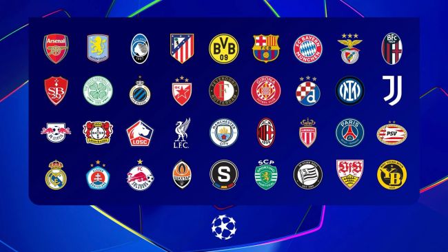 UEFA Mestarien liigan taulukko 7. ottelupäivän jälkeen: Kaikki vahvistetut joukkueet pääsivät 16. kierrokselle