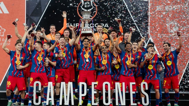 Barcelona voittaa Real Madridin 3-2 ja ottaa Espanjan Super Cupin toisen kerran peräkkäin
