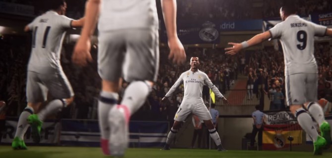Katsele kaksi kokonaista ottelua FIFA 18:ssa