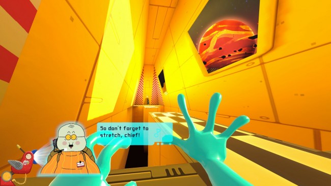 Stretchmancer on komediallinen ensimmäisen persoonan puzzle-seikkailu, jossa on Stretch Armstrongin kaltainen sankari