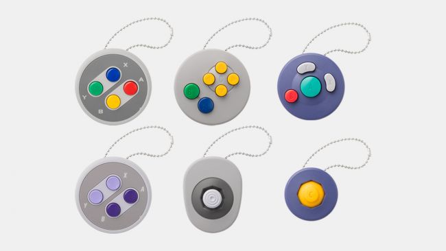 Uudet Nintendon gacha-laitteet sisältävät peliohjainten osia avaimenperinä, joita voi oikeasti käyttää varaosina