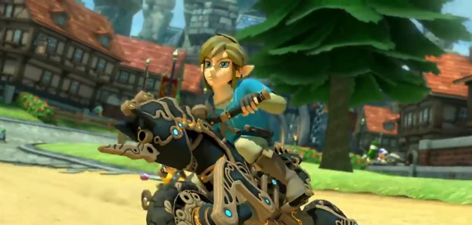 Breath of the Wild kaahailee nyt Mario Kart 8:n Switch-versiossa