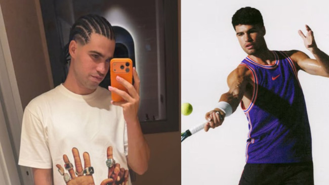 Carlos Alcaraz esittelee silmiinpistävän uuden tyylin ennen paluutaan tenniskentille