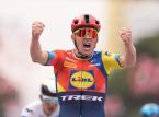 Giro d'Italia: Tanskalainen pyöräilijä Mads Pedersen voitti ensimmäisen etapin Albaniassa