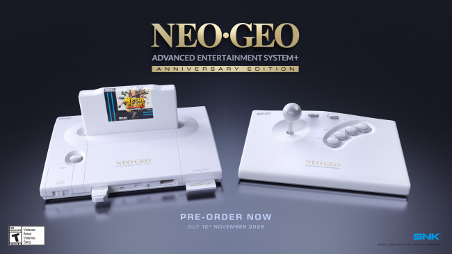 Neo Geo AES+ on todellinen, ja kuningas palaa 35 vuoden jälkeen