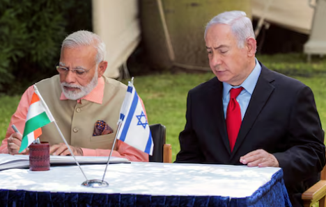 Modi vierailee Israelissa alueellisten jännitteiden lisääntyessä