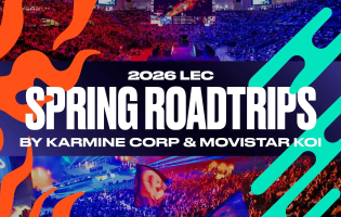 Riot Games paljastaa LEC Spring Roadtripien ottelusarjat