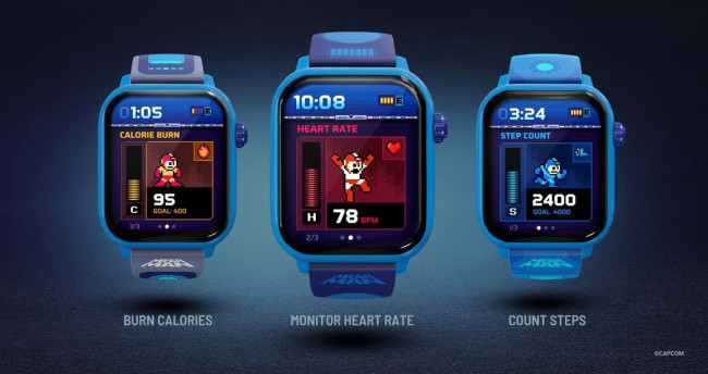 Katso tätä siistiä Mega Man -älykelloa