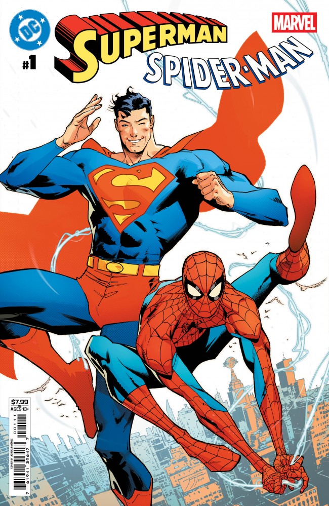 DC paljastaa Superman/Spider-Man #1:n ensi-iltapäivämäärän