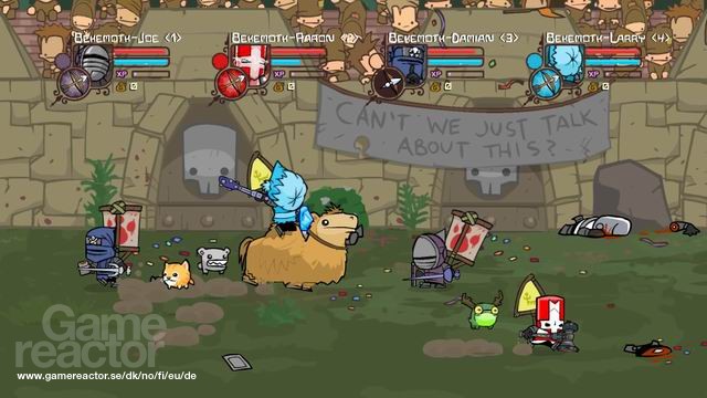 Castle Crashers Remastered tulossa PS4:lle ja Switchille