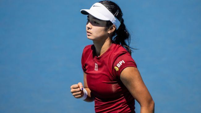 Alexandra Eala on ensimmäinen filippiiniläinen nainen, joka on voittanut WTA-kaksinpelin tittelin, sen jälkeen kun hän teki upean nousun Washingtonissa