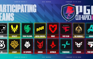 PGL paljastaa Cluj-Napoca 2026 -turnauksen joukkueet Counter-Strike 2:ssa