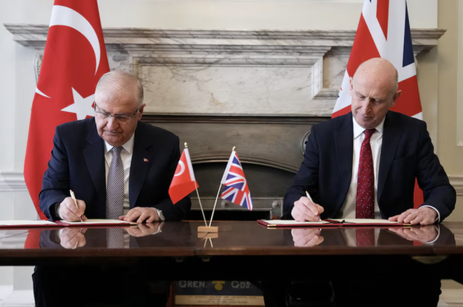 Iso-Britannia ja Turkki allekirjoittavat monen miljardin ilmapuolustussopimuksen