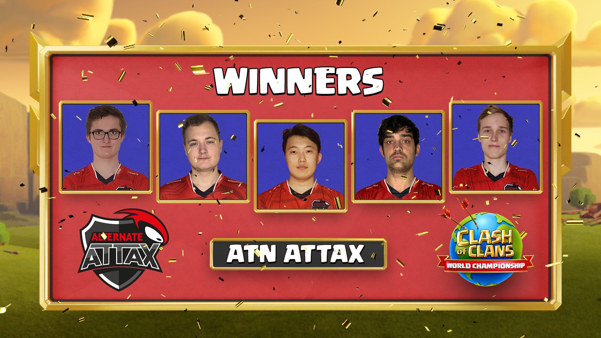 Atn Attax Are Your Clash Of Clans World Champions