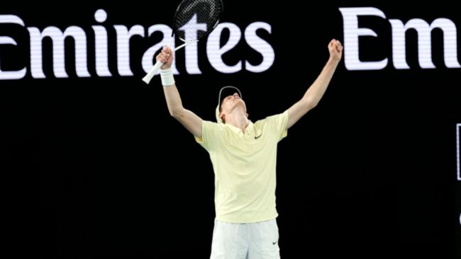 Jannik Sinner puolustaa Australian avointen mestaruutta: Ensimmäinen italialainen, joka on voittanut kolme Grand Slam -turnausta