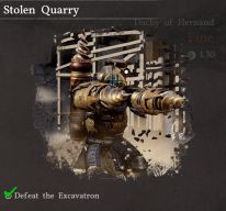 Crimson Desert, miten voittaa Excavatron