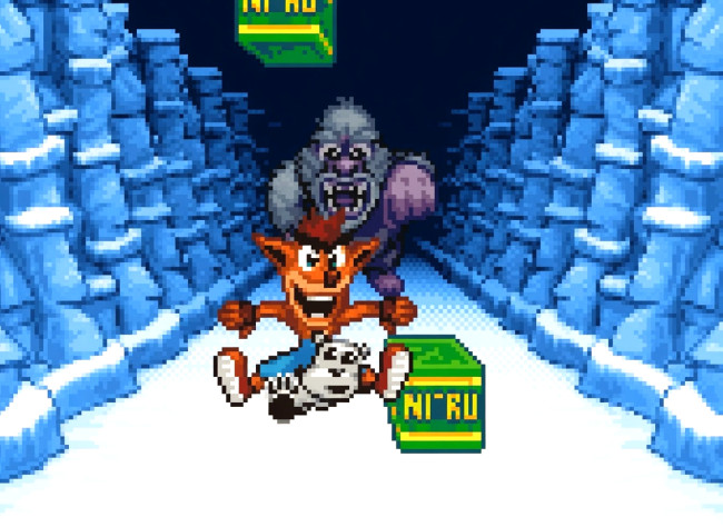 Miltä ” Crash Bandicoot ” olisi näyttänyt Game Boy Advancella?