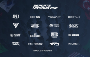 Esports Nations Cupin koko 16 ottelun kokoonpano on vahvistettu
