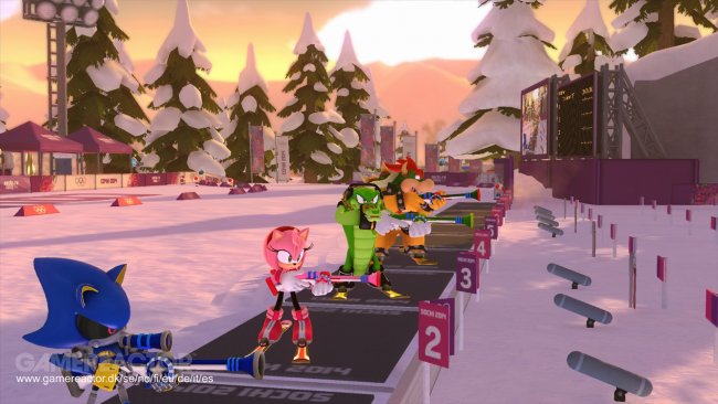Mario & Sonic at the Sochi 2014 Olympic Winter Games