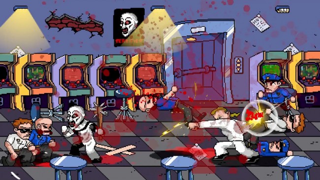 Terrifier: The ARTcade -peli tuo verta, pikseleitä ja chiptunesia marraskuussa