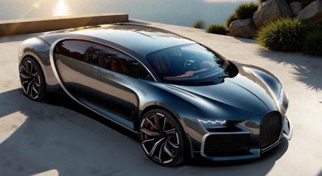 Dreame plagioi Bugattia debyytti-autollaan