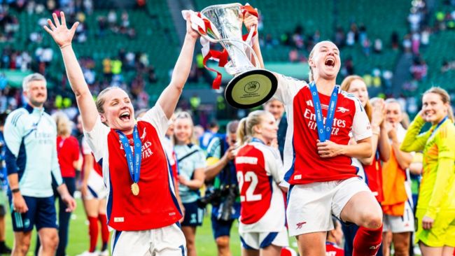 Arsenal pelaa ensimmäisessä FIFA Women's Champions Cupissa vuonna 2026