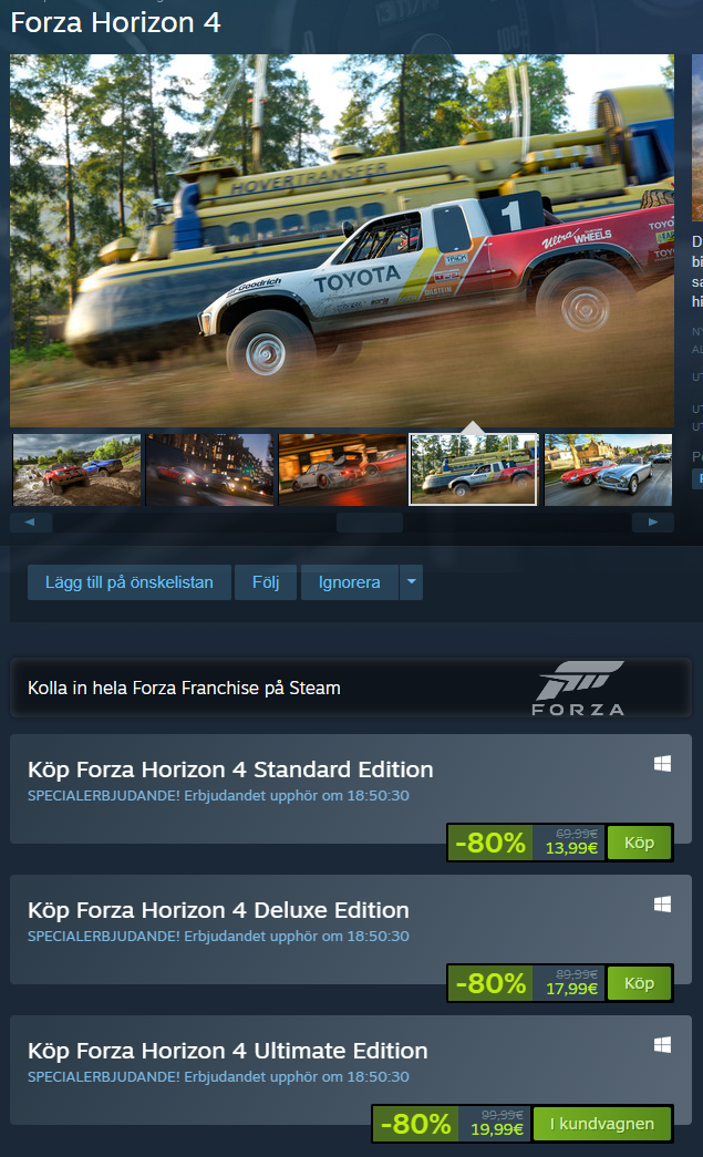 Forza Horizon 4
