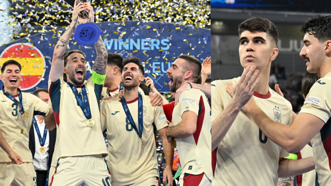 Espanja voitti Portugalin ja voitti kahdeksannen UEFA:n futsalin Euroopan-mestaruuden.