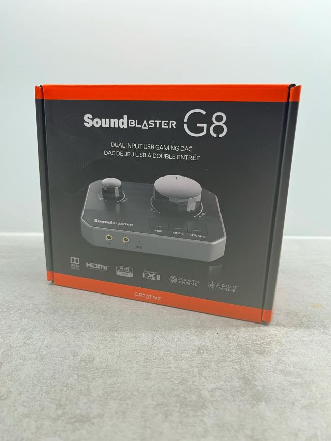 Sound Blaster G8, jykevä äänilaite striimaajille ja pelaajille