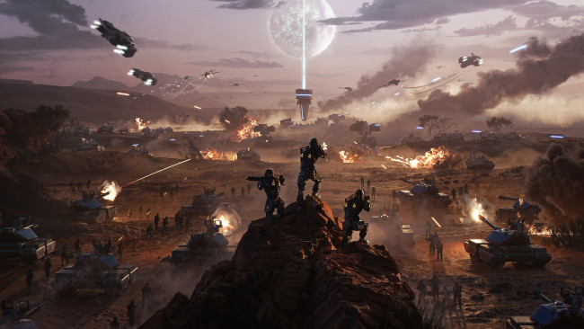 Ashes of the Singularity II, pelattavuus ennakossa: laserit, robotit, tankit!