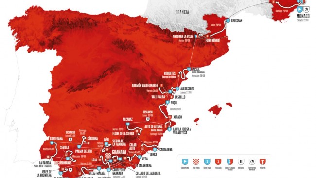 Vuelta a España muuttaa toiseksi viimeistä etappia maanvyörymien aiheuttamien vahinkojen vuoksi