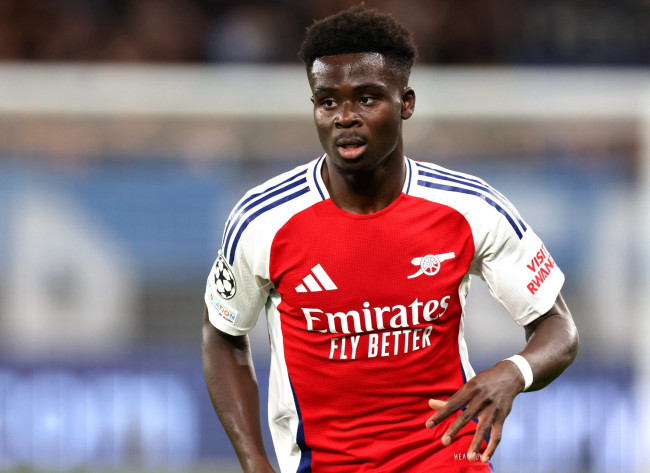 Arsenal varmisti Bukayo Sakan vuoteen 2031 asti, mikä tekee hänestä joukkueen parhaiten palkatun jalkapalloilijan