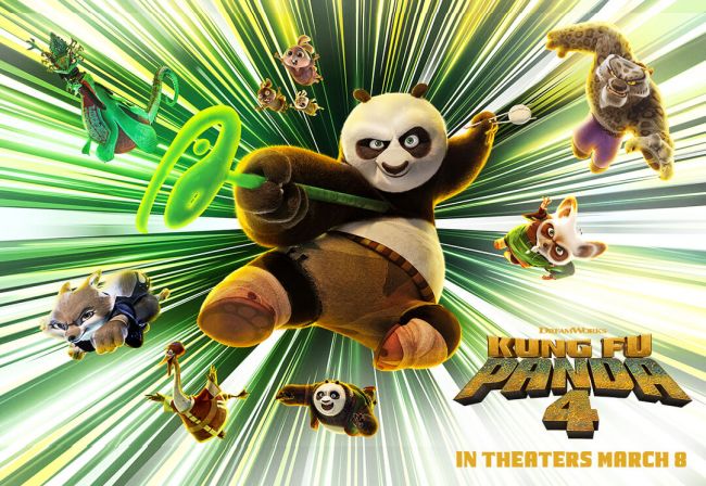 Kung Fu Panda 4 laittaa trailerissa Pon taistelemaan itseään vastaan