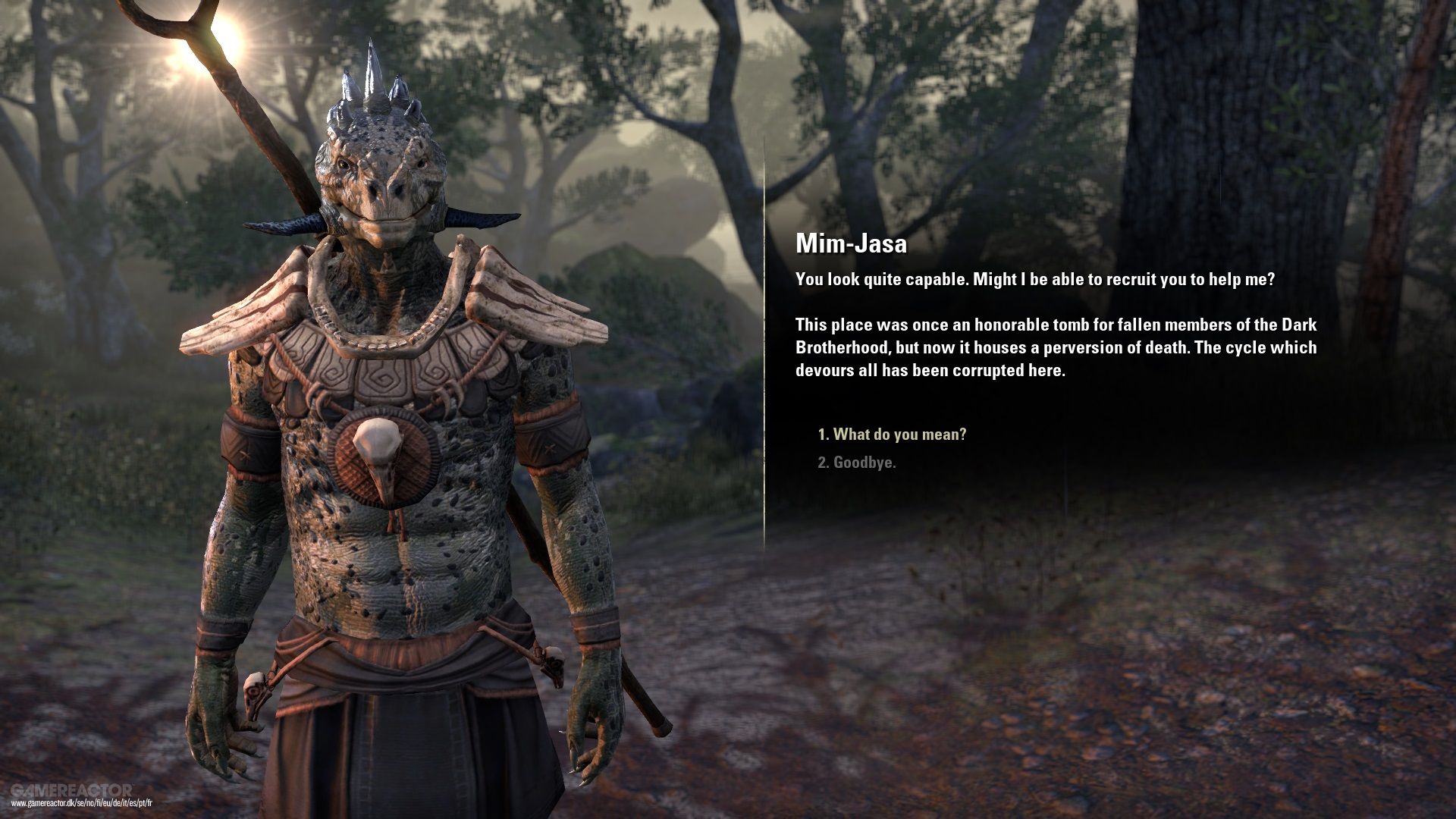 The Elder Scrolls Online Blackwood Arvio Gamereactor