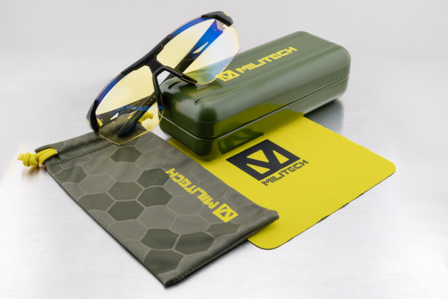 Gunnar Optiks Cyberpunk 2077 Militech -silmälasit
