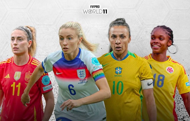 Nämä 26 pelaajaa ovat FIFPRO Women's World 11 -listalla vuonna 2025