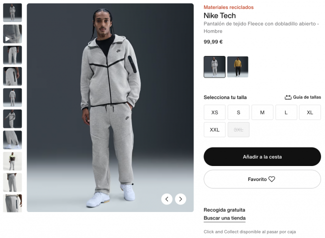 Nike myy loppuun Maduron käyttämän asun pidätyskuvien levittyä (Malli: Nike Tech)