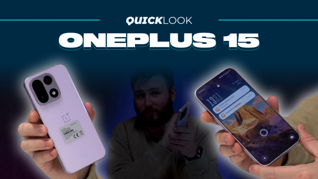 Nopeassa katsauksessa oikein pätevä OnePlus 15