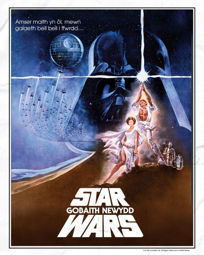 Star Wars: Episodi IV – Uusi Hope -elokuva dubataan walesiksi