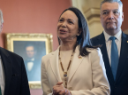 Machado sanoo antaneensa Trumpille Nobelin rauhanpalkintomitalinsa