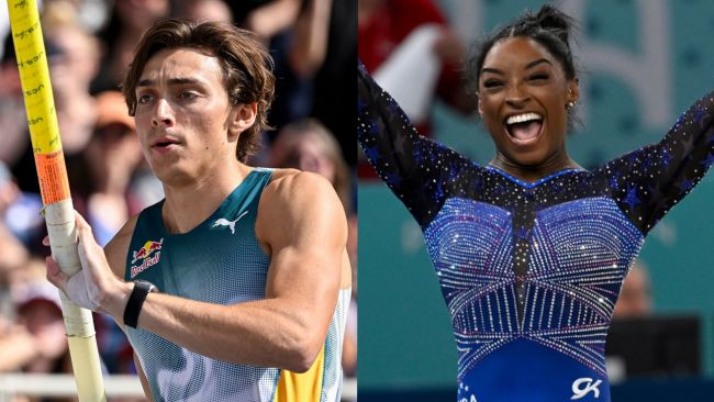 Mondo Duplantis ja Simone Biles, vuoden parhaiksi urheilijoiksi