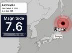 Japani antaa tsunamivaroituksen voimakkaan 7,6 asteen maanj&auml;ristyksen j&auml;lkeen | LIVE