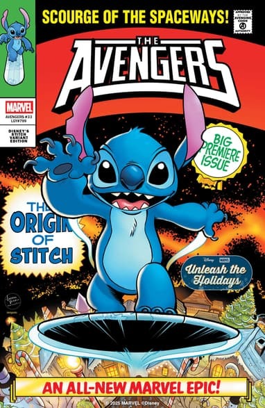 Stitch palaa koristamaan useiden tulevien Marvel-sarjakuvien kansia