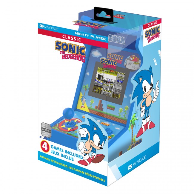Sega ja MyArcade julkistavat kaksi Sonic mini Arcade -vempainta