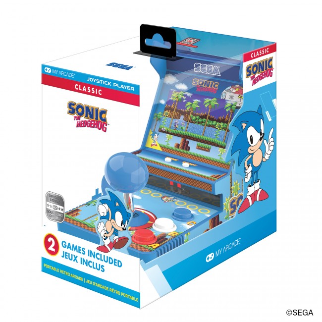 Sega ja MyArcade julkistavat kaksi Sonic mini Arcade -vempainta