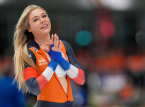 Jutta Leerdam rikkoo uuden olympiaenn&auml;tyksen naisten 1000 metrill&auml;, Hollanti voittaa kaksi mitalia